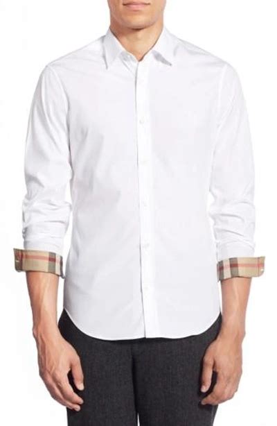 burberry cambridge check detail sport shirt|Burberry Cambridge Check.